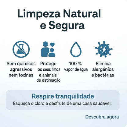 Rovento™  de limpeza a vapor de alta pressão tudo-em-um